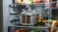 熱い食器を冷蔵庫に入れてはいけない理由：家電と食品への影響